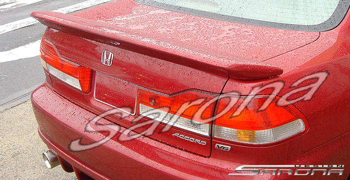 Custom Honda Accord Trunk Wing  Sedan (1998 - 2002) - $289.00 (Manufacturer Sarona, Part #HD-006-TW)